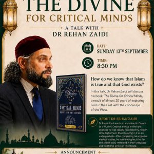 ✨ The Divine for Critical Minds – A Special Talk with Dr Rehan Zaidi